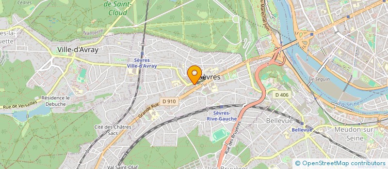 localisation de l'entreprise MADAME LOUISE TRANCHARD à SEVRES