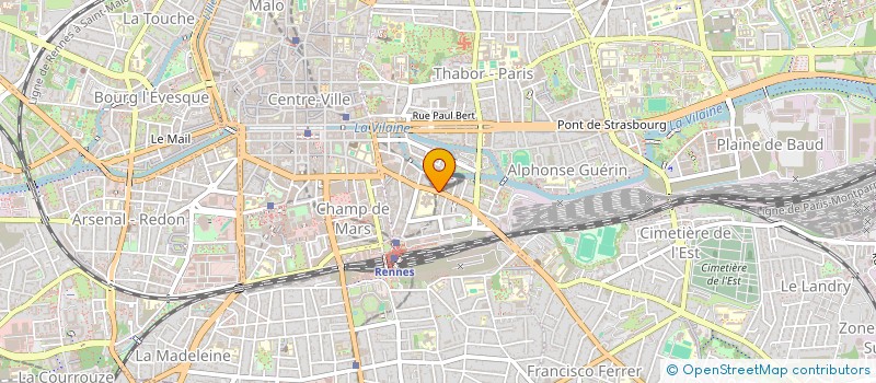 localisation de l'entreprise MADAME LOUISE TREHOREL  RENNES