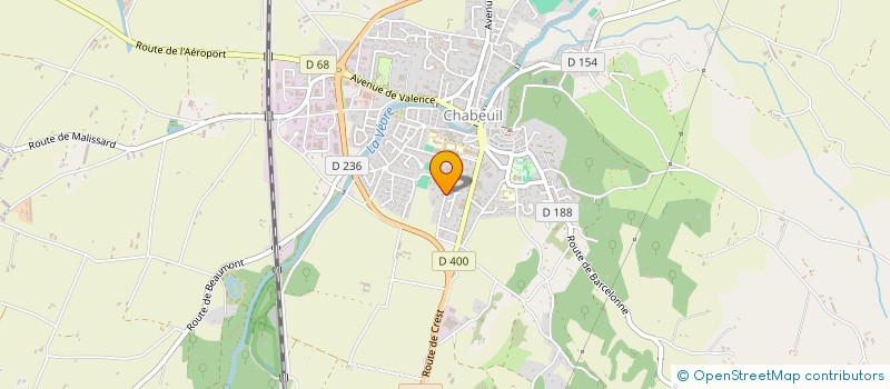 localisation de l'entreprise MADAME LOUISE URIOT à CHABEUIL