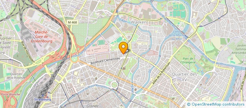 localisation de l'entreprise MADAME LOUISE VALLEE à STRASBOURG