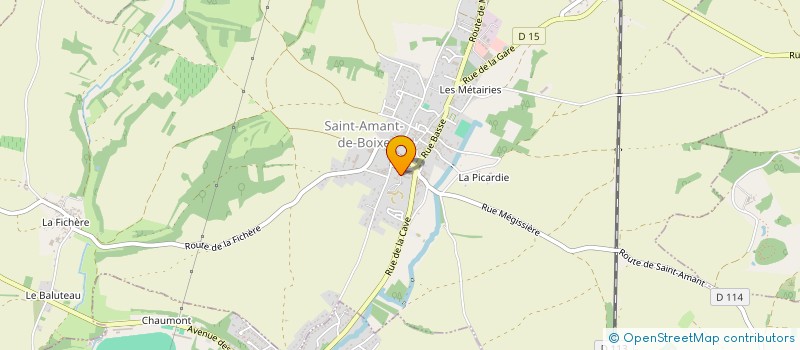 localisation de l'entreprise MADAME LOUISE VAN DER HEIDEN  SAINT-AMANT-DE-BOIXE