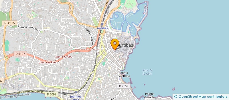 localisation de l'entreprise MADAME LOUISE VAUGHAN-ARBUCKLE à ANTIBES