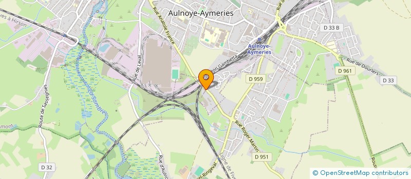 localisation de l'entreprise MADAME LOUISE VENDEVILLE  LEVAL