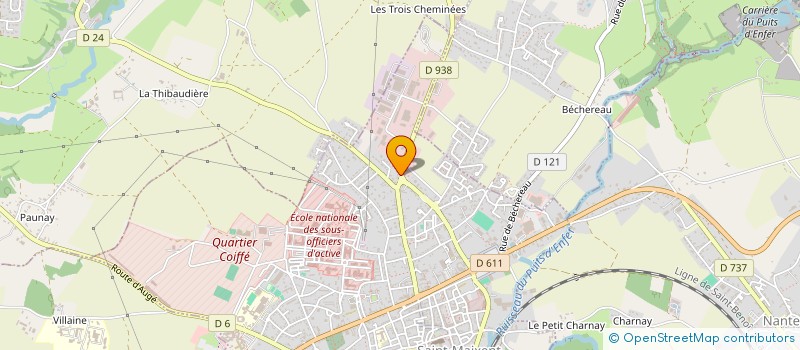 localisation de l'entreprise MADAME LOUISE VERGE  SAINT-MAIXENT-L'ECOLE