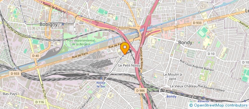 localisation de l'entreprise MADAME LOUISE VIDAL à NOISY-LE-SEC