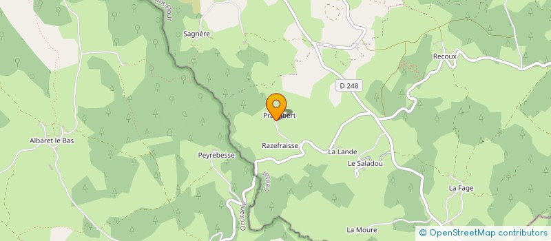 localisation de l'entreprise MADAME LOUISE VIGIER à VAL D'ARCOMIE