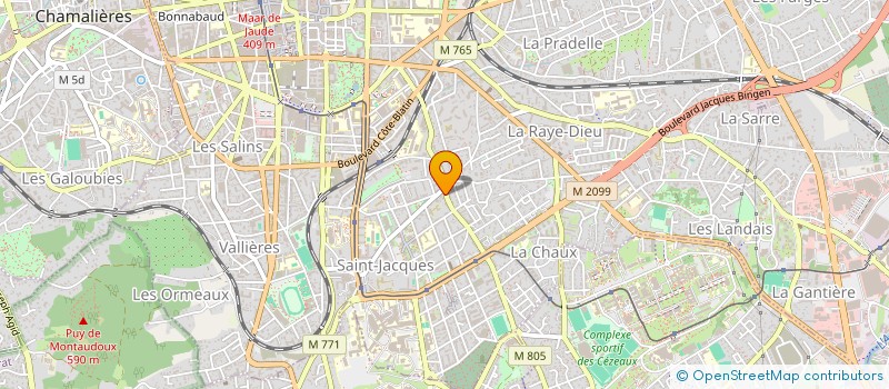 localisation de l'entreprise MADAME LOUISE VIGIER  CLERMONT-FERRAND