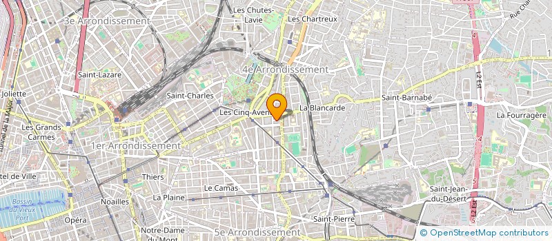 localisation de l'entreprise MADAME LOUISE WARME à MARSEILLE 4EME
