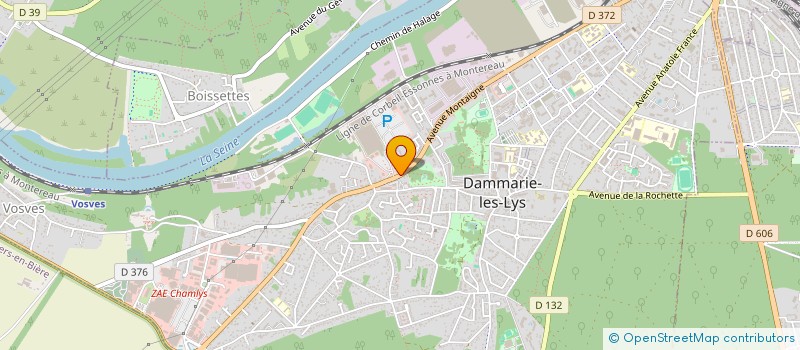 localisation de l'entreprise MADAME LOUISE YENDO à DAMMARIE-LES-LYS