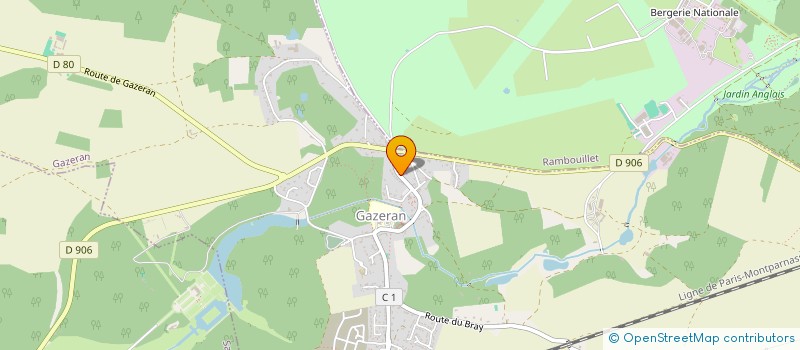 localisation de l'entreprise MADAME LOUISE ZANNI  GAZERAN