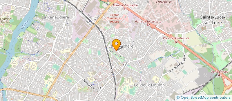 localisation de l'entreprise MADAME LOUISE ZEDMIA à NANTES