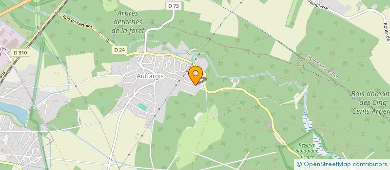 localisation de l'entreprise MADAME LOUISETTE ARTAUD à AUFFARGIS