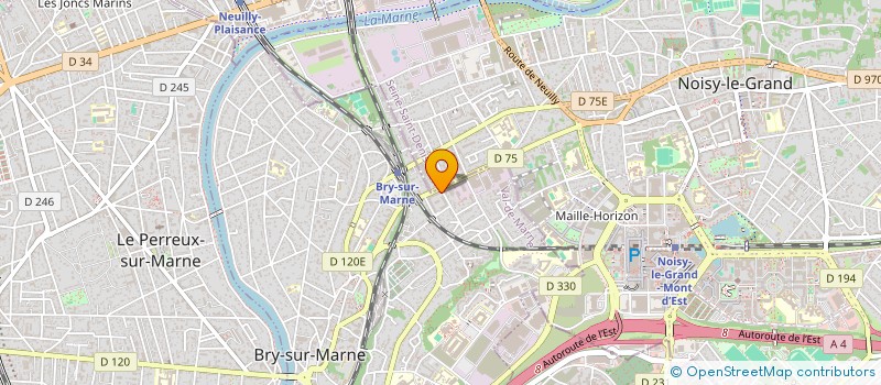 localisation de l'entreprise MADAME LOUISETTE BAILLIF à BRY-SUR-MARNE