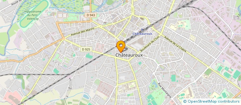 localisation de l'entreprise MADAME LOUISETTE BARDON à CHATEAUROUX