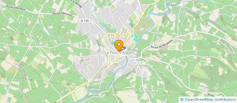 localisation de l'entreprise MADAME LOUISETTE BONNEFOY à LA TOUR-D'AIGUES