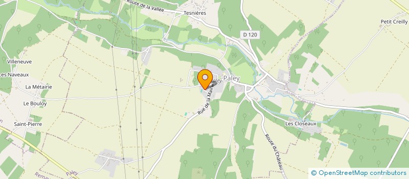 localisation de l'entreprise MADAME LOUISETTE BROUTIN  PALEY