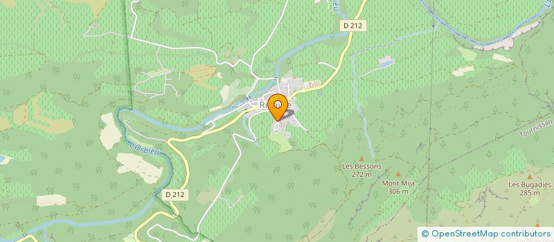 localisation de l'entreprise MADAME LOUISETTE CATHARY  RIBAUTE