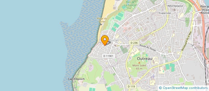 localisation de l'entreprise MADAME LOUISETTE CHOCHOIS  LE PORTEL