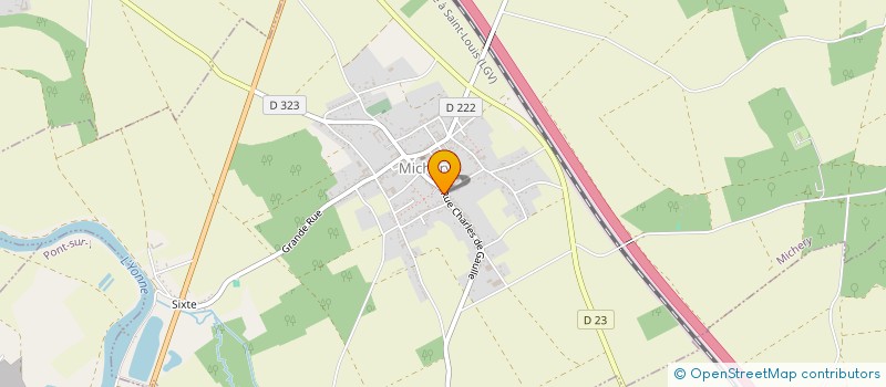 localisation de l'entreprise MADAME LOUISETTE CORBIN  MICHERY