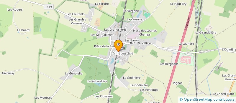 localisation de l'entreprise MADAME LOUISETTE COURANT à VILLEPERDUE