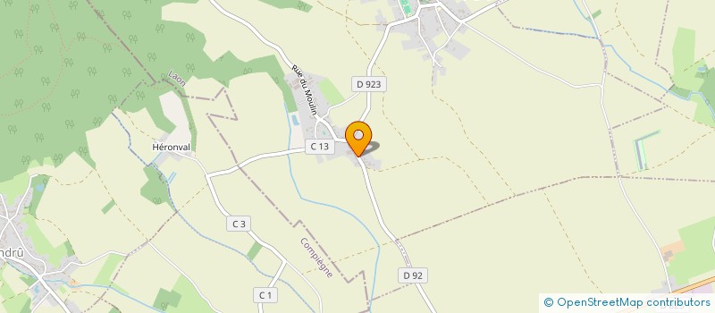 localisation de l'entreprise MADAME LOUISETTE DOBELLE  SAINT-PAUL-AUX-BOIS