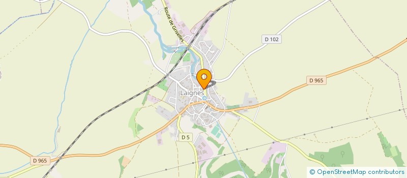 localisation de l'entreprise MADAME LOUISETTE DUCOURTIOUX à LAIGNES