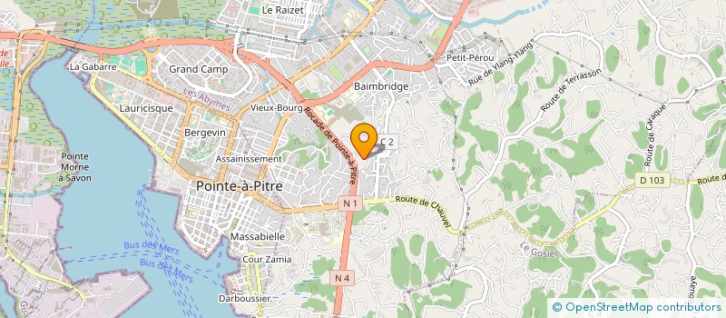 localisation de l'entreprise MADAME LOUISETTE ETTONAR à LES ABYMES