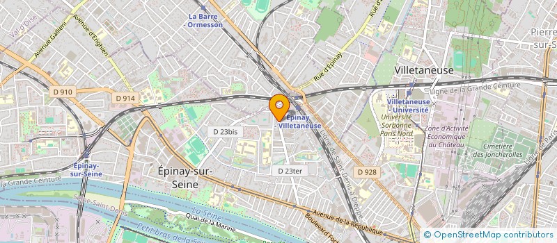 localisation de l'entreprise MADAME LOUISETTE GOY à EPINAY-SUR-SEINE