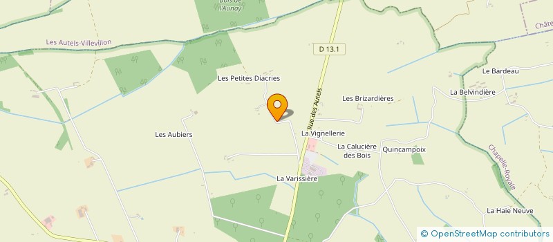 localisation de l'entreprise MADAME LOUISETTE HODEBOURG à LA BAZOCHE-GOUET