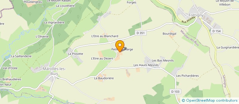 localisation de l'entreprise MADAME LOUISETTE HOUVET à TRIZAY-COUTRETOT-SAINT-SERGE