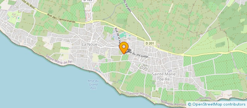 localisation de l'entreprise MADAME LOUISETTE NEVEU  SAINTE-MARIE-DE-RE