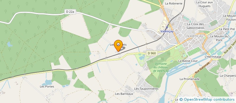 localisation de l'entreprise MADAME LOUISETTE PICARD à VALENCAY