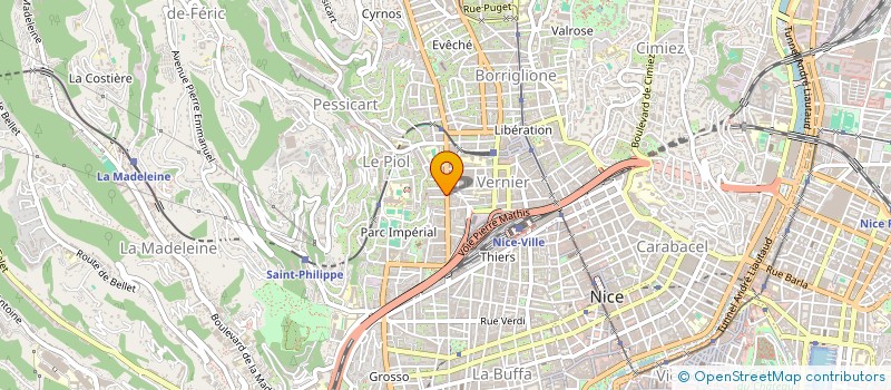 localisation de l'entreprise MADAME LOUISETTE RICCI à NICE