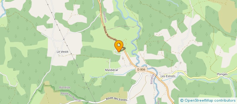 localisation de l'entreprise MADAME LOUISETTE SAINT-LEGER  RIMEIZE