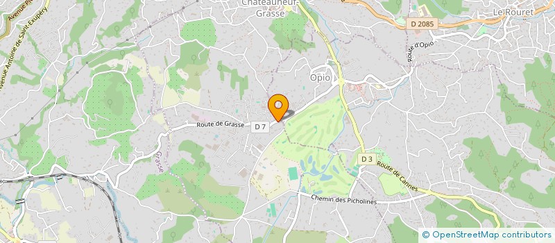 localisation de l'entreprise MADAME LOUISETTE TORRERO  CHATEAUNEUF-GRASSE