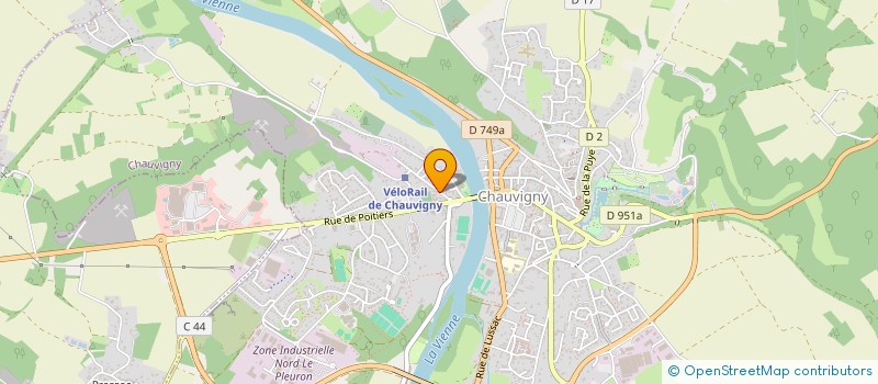 localisation de l'entreprise MADAME LOUISETTE VERDON à CHAUVIGNY