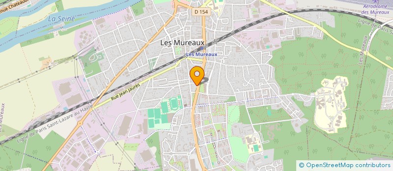 localisation de l'entreprise MADAME LOUISIA JOSEPH  LES MUREAUX