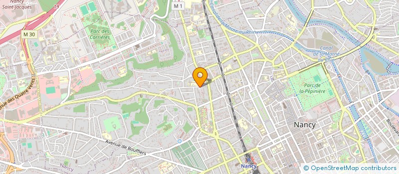 localisation de l'entreprise MADAME LOUISIA NGOZO-YAGUESSA  NANCY