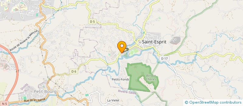 localisation de l'entreprise MADAME LOUISIANA CASTER  SAINT-ESPRIT