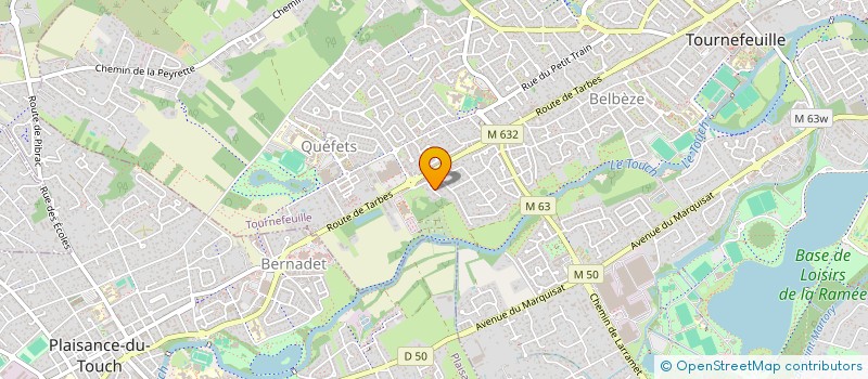 localisation de l'entreprise MADAME LOUISIANE ALARY  TOURNEFEUILLE