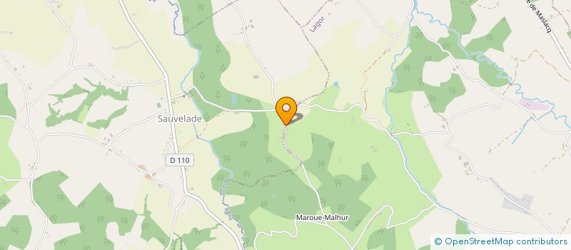 localisation de l'entreprise MADAME LOUISIANE BAYET  LAGOR