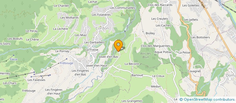 localisation de l'entreprise MADAME LOUISIANE GAIDDON  SALLANCHES