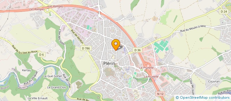 localisation de l'entreprise MADAME LOUISIANNE LE MOINE à PLERIN