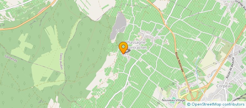 localisation de l'entreprise MADAME LOUISON CAILLAT  CHASSAGNE-MONTRACHET