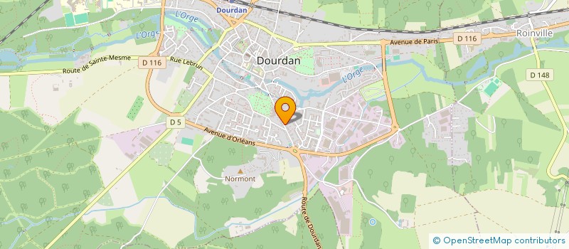 localisation de l'entreprise MADAME LOUISON EYKERMAN  DOURDAN