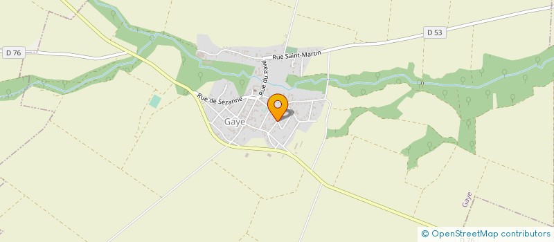 localisation de l'entreprise MADAME LOUISON JEANTOT  GAYE