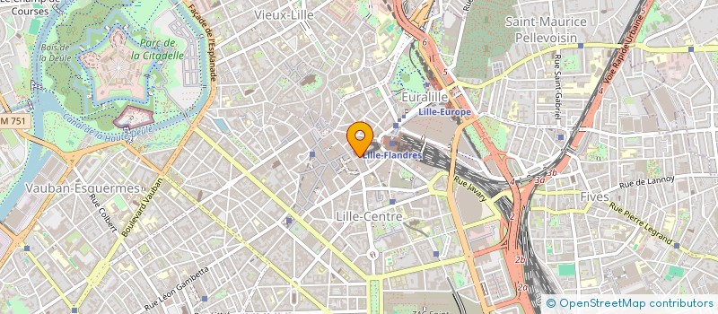 localisation de l'entreprise MADAME LOUISON MAY à LILLE