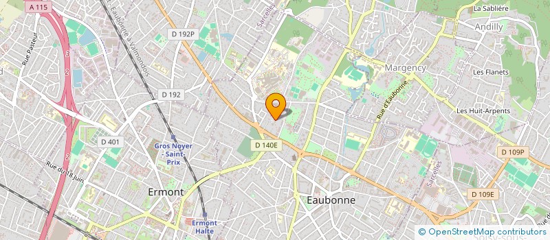 localisation de l'entreprise MADAME LOUISON MONTROUSSEL à EAUBONNE