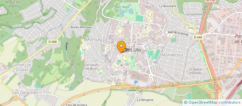 localisation de l'entreprise MADAME LOUISY BOUNTSANA  LES ULIS