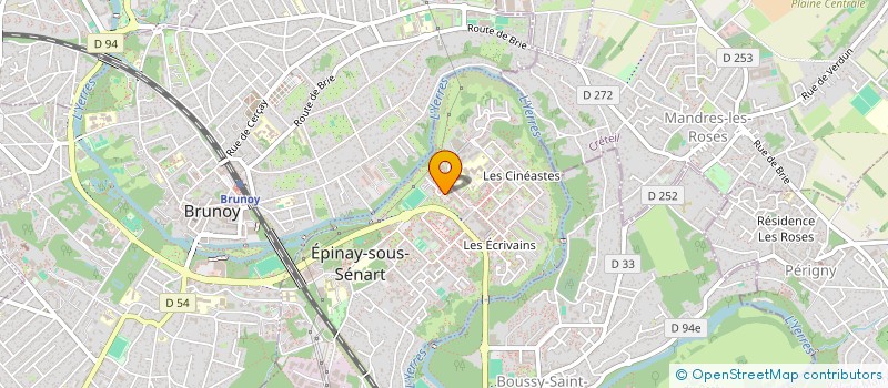 localisation de l'entreprise MADAME LOUIZA ABBOUTE  EPINAY-SOUS-SENART